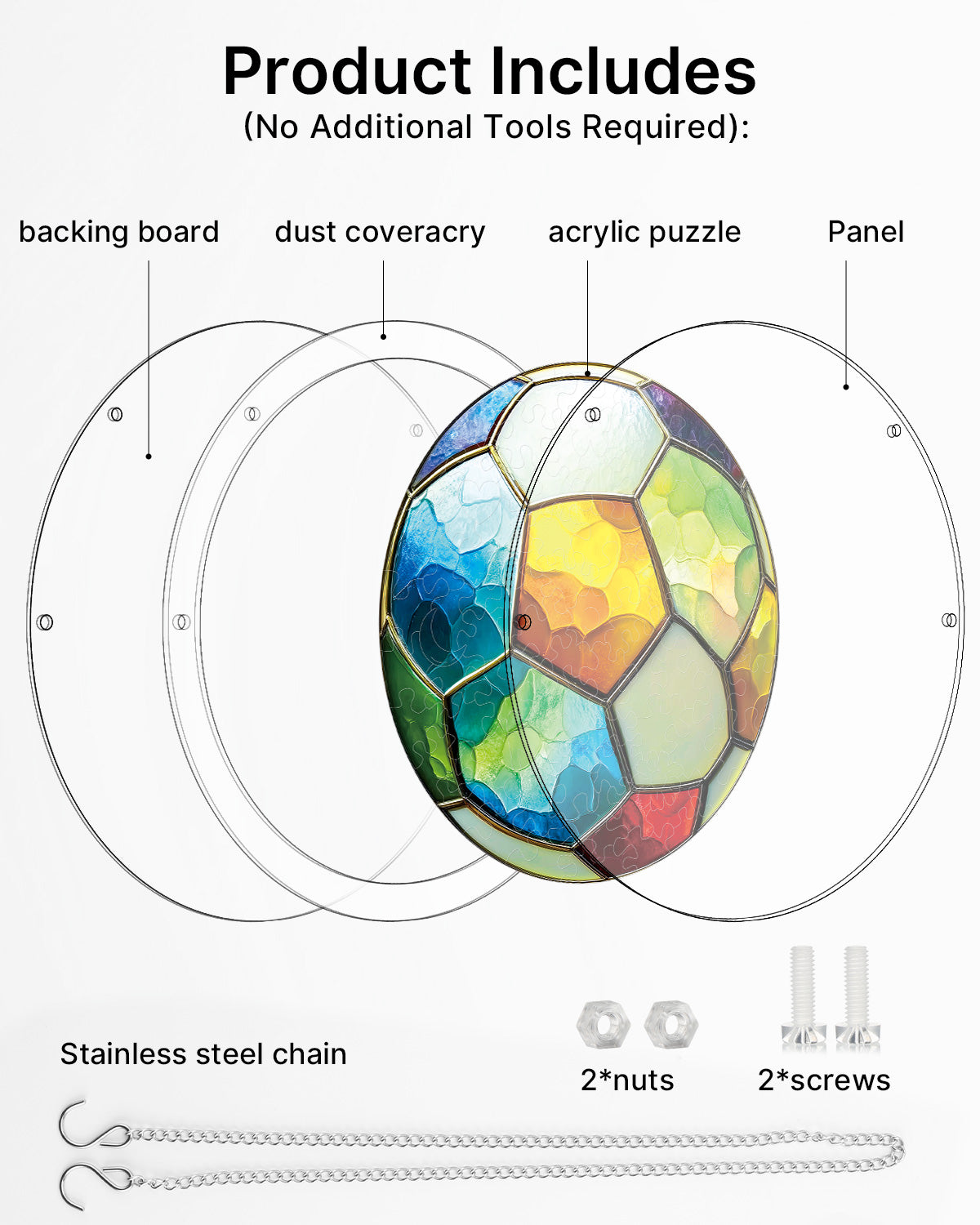 kaayee-suncatcher-puzzle-crystal-kick-light-fensterbild-medium image 6