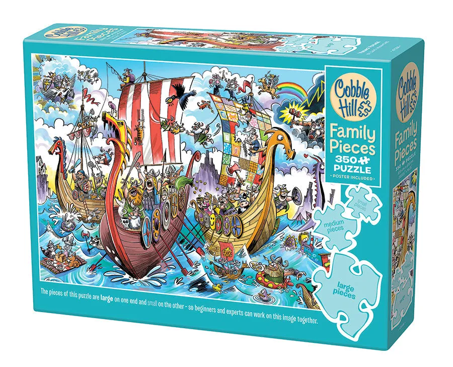 cobble-hill-family-pieces-350-viking-voyage-puzzle-350-teile image 1