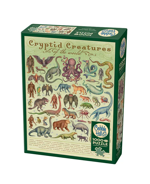 cobble-hill-1000-piece-cryptid-creatures-puzzle-1000-teile image 1