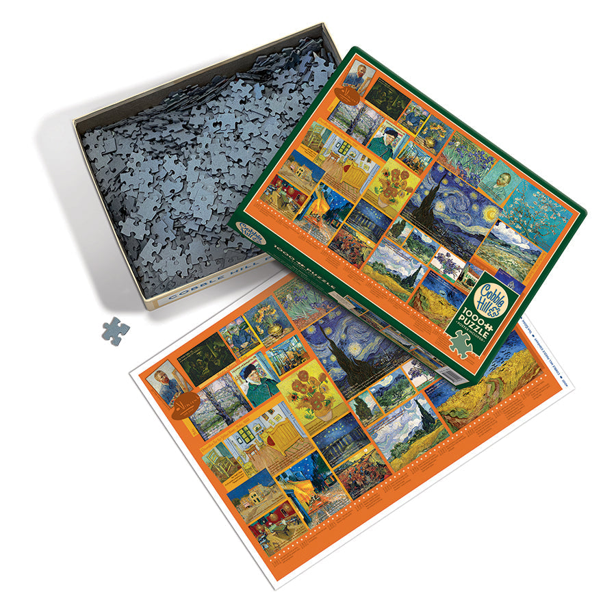 cobble-hill-1000-teile-puzzle-van-gogh-collage-kunst image 3