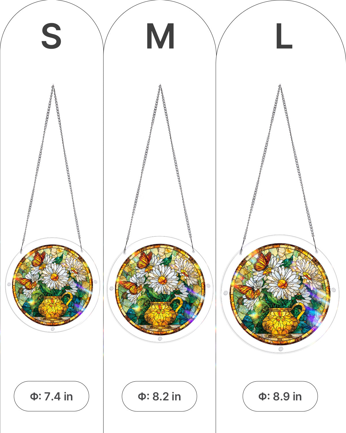 kaayee-suncatcher-puzzle-daisy-butterfly-garden-light-fensterbild-medium image 5