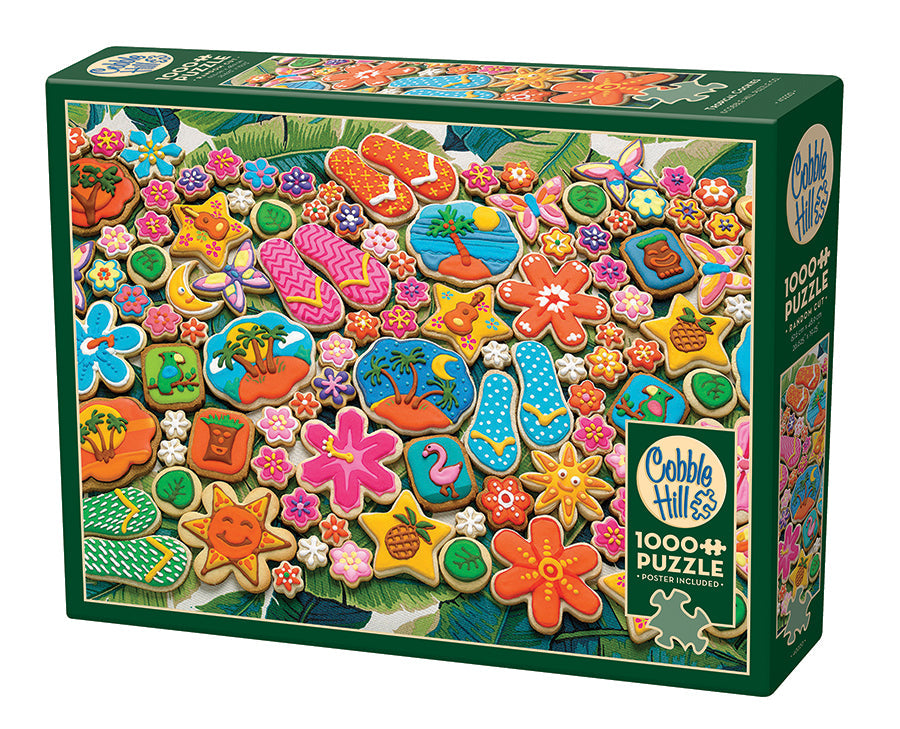 cobble-hill-tropical-cookies-puzzle-1000-teile-sommer image 1