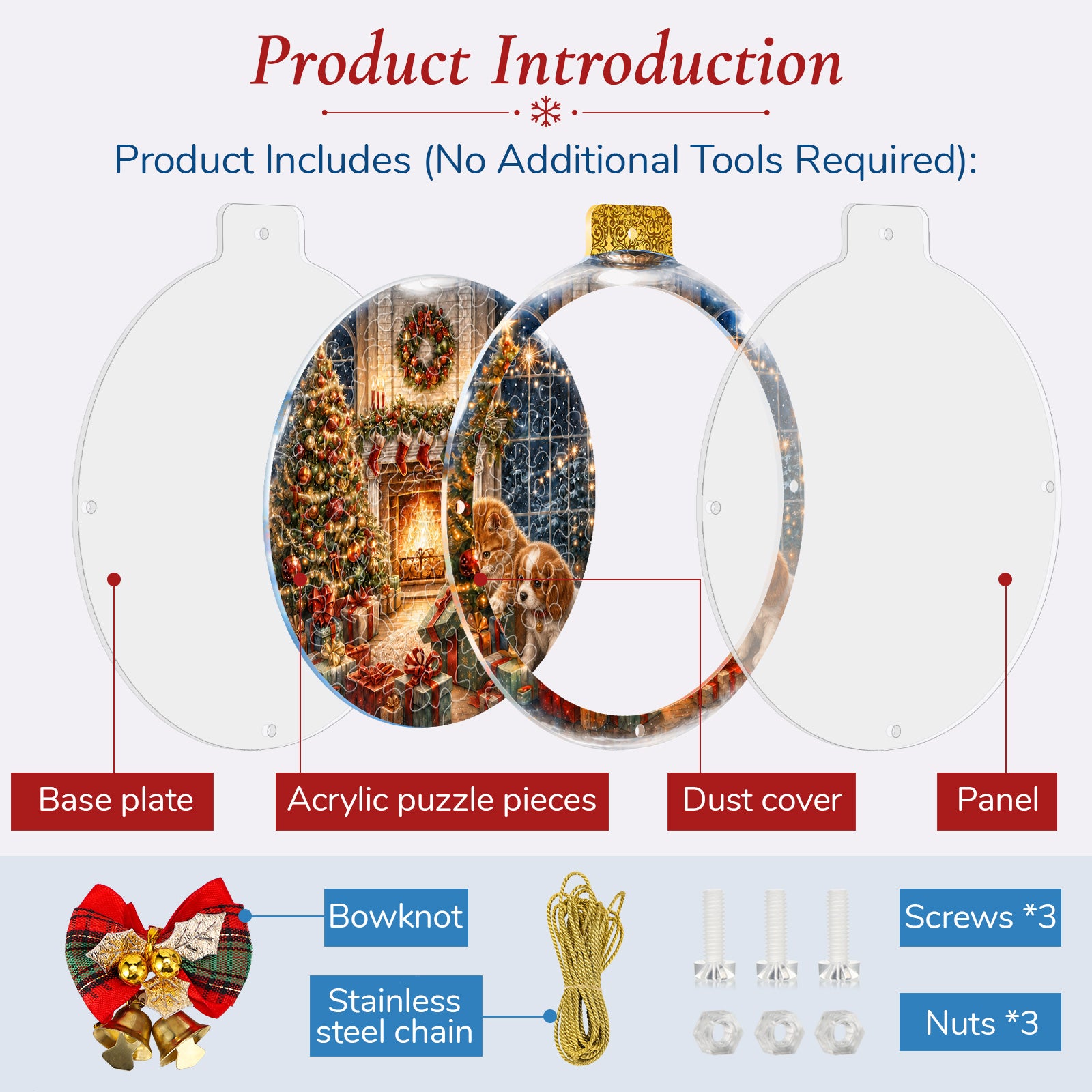 kaayee-christmas-by-the-fireplace-light-suncatcher-puzzle-mini-15-cm image 8