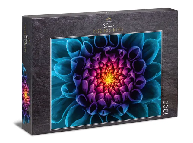 ulmer-puzzleschmiede-puzzle-1000-teile-mysterious-blossom-blumenpuzzle image 1