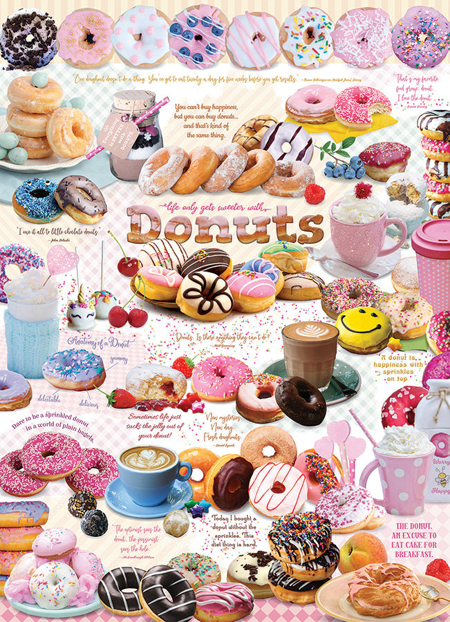 cobble-hill-1000-piece-donut-time-puzzle-1000-teile-donuts image 2