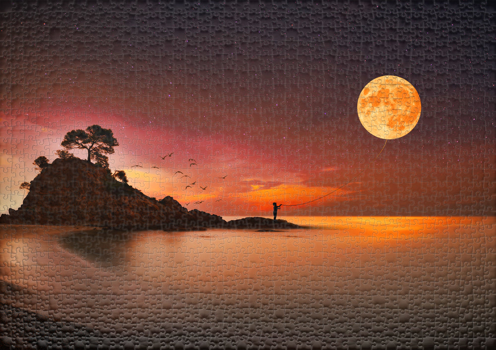 ulmer-puzzleschmiede-puzzle-1000-teile-traumreise-mond-nachtmotiv image 2