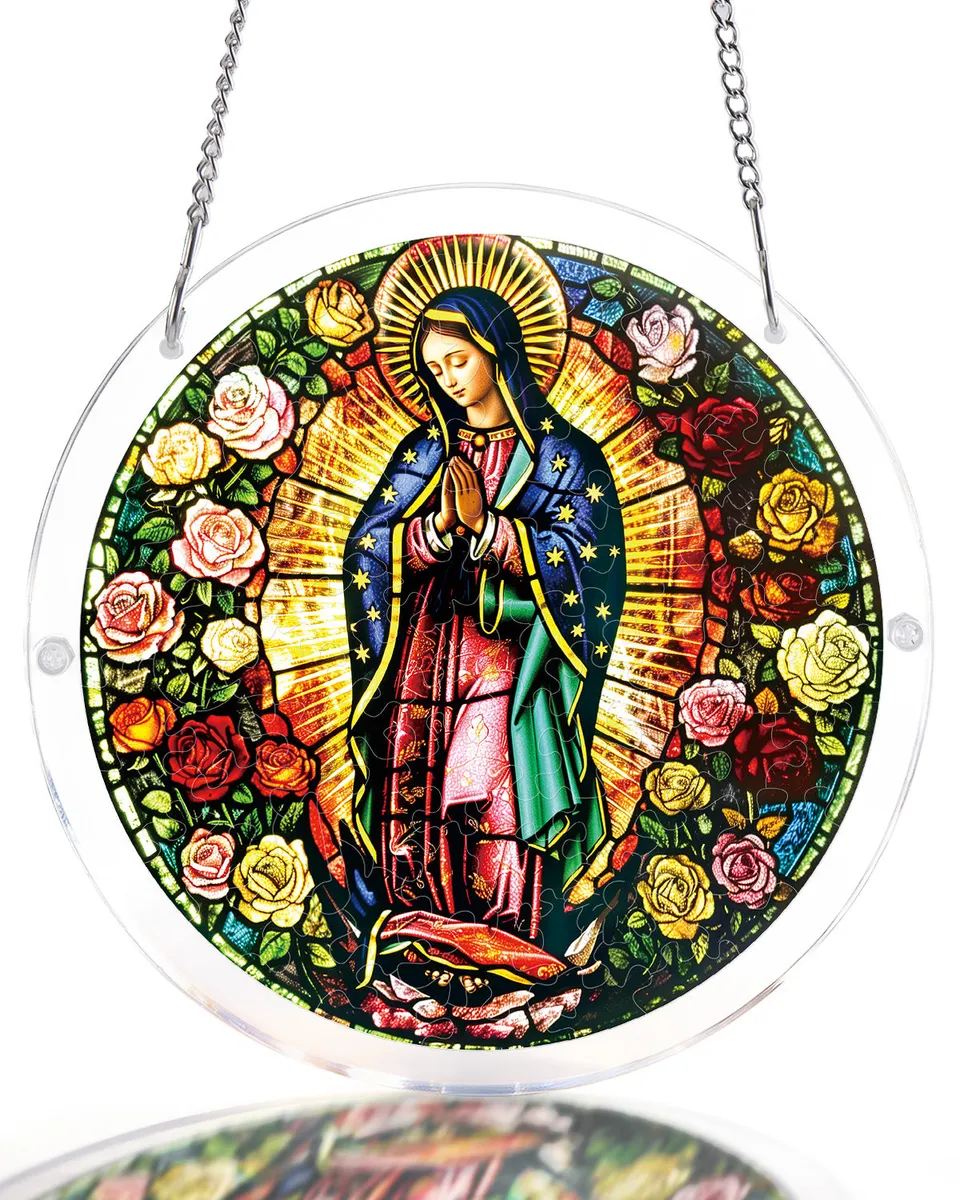 kaayee-light-of-prayer-suncatcher-fensterbild-medium-20-8-cm image 1