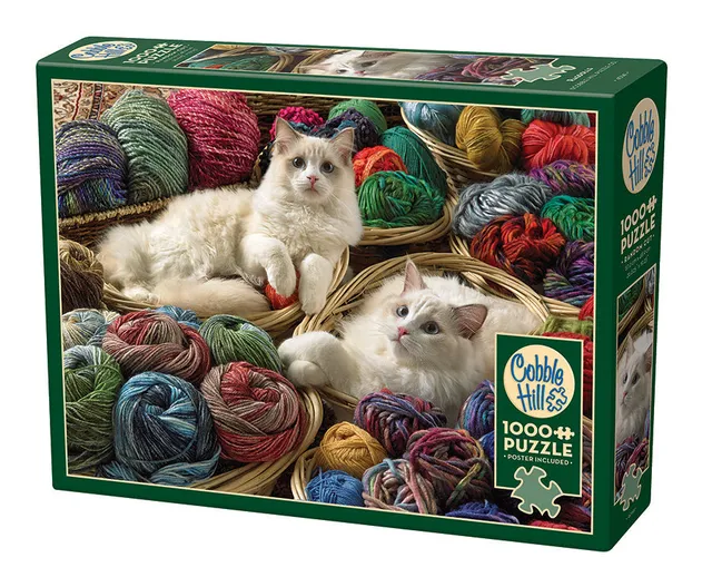 cobble-hill-1000-piece-ragdolls-puzzle-1000-teile-katzen image 1