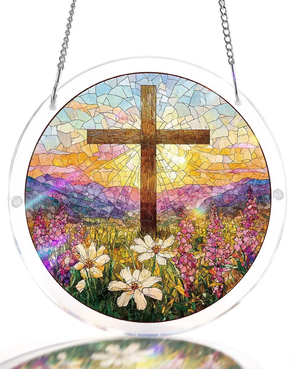 kaayee-suncatcher-puzzle-garden-of-holy-light-acryl-medium image 1