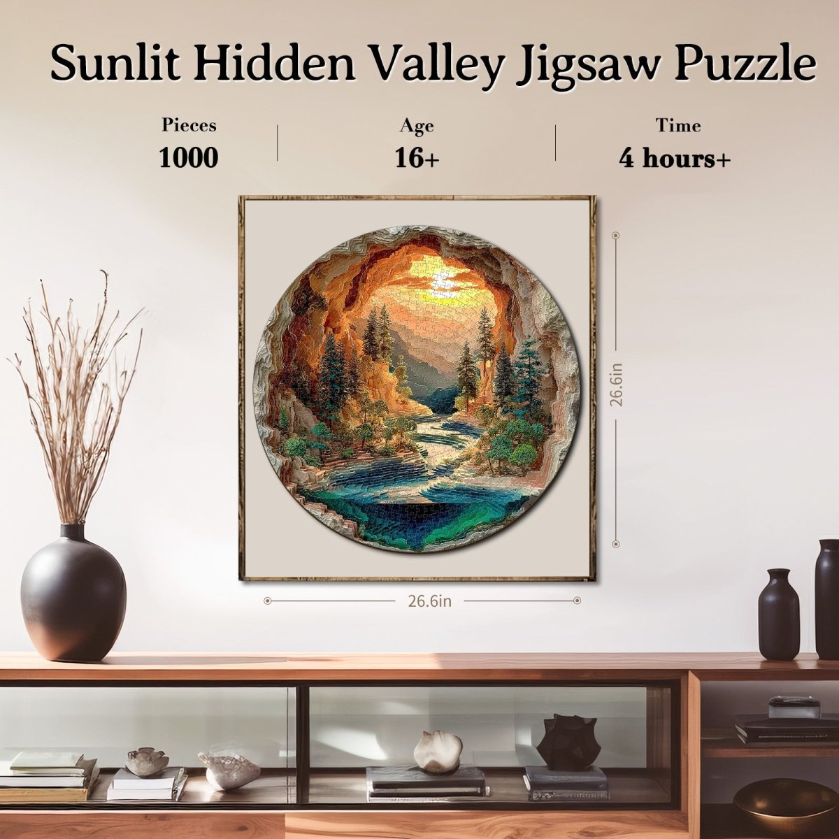 kaayee-sunlit-hidden-valley-puzzle-1000-teile-eco image 6