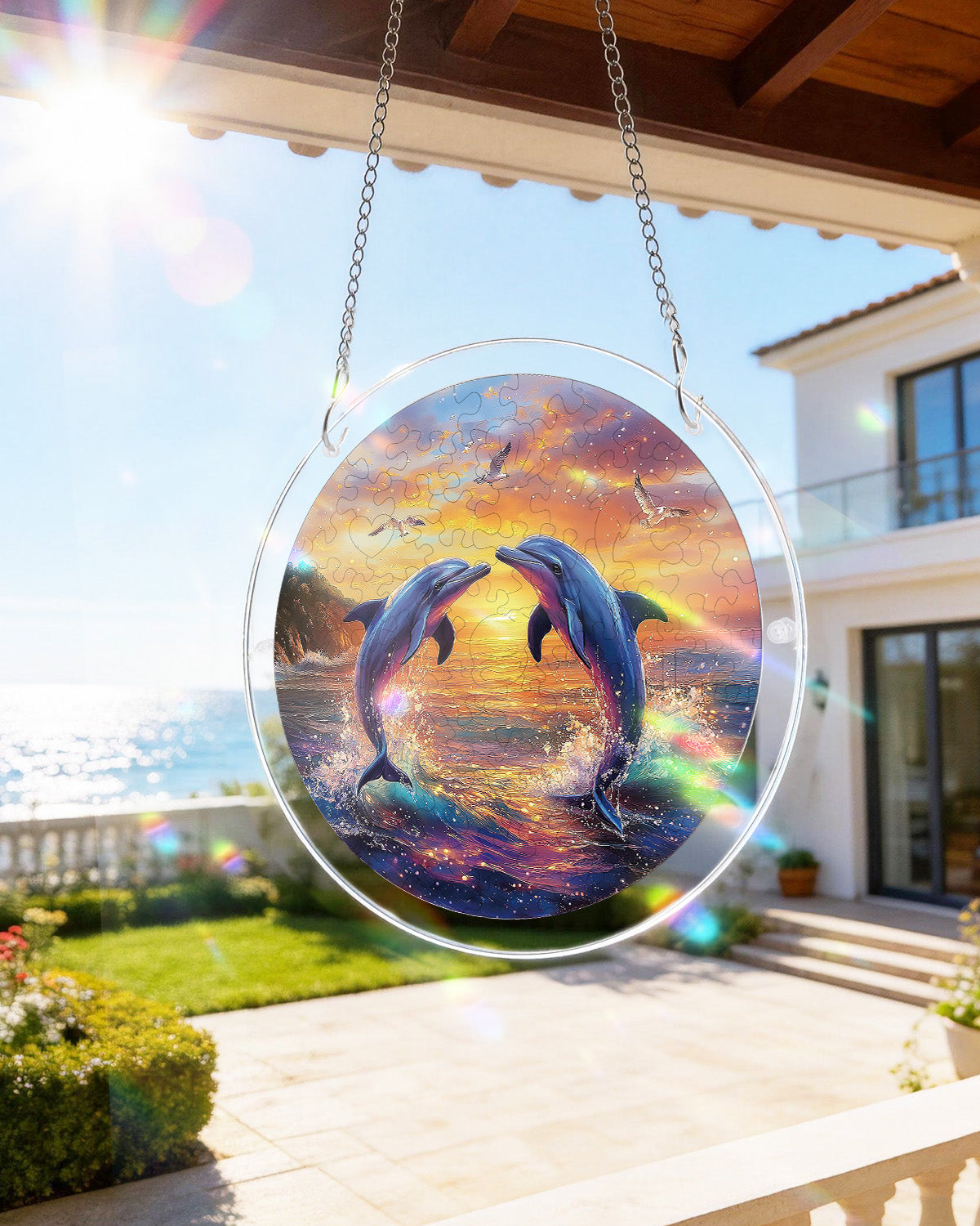 kaayee-suncatcher-puzzle-dolphin-love-song-delfin-puzzle-medium image 4