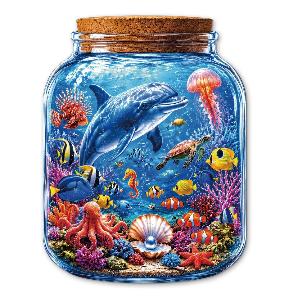 kaayee-wooden-puzzle-azure-ocean-adventure-holzpuzzle-small image 1