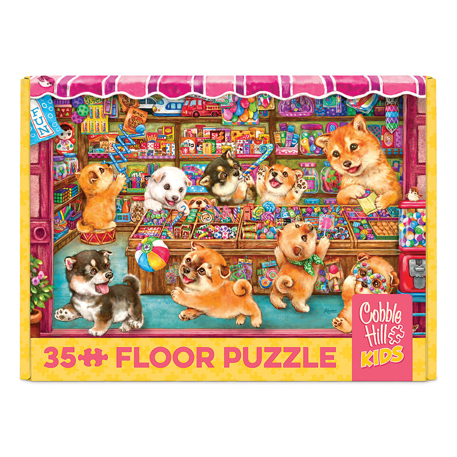 cobble-hill-floor-puzzles-shiba-s-candy-store-bodenpuzzle-35-teile-hunde image 7