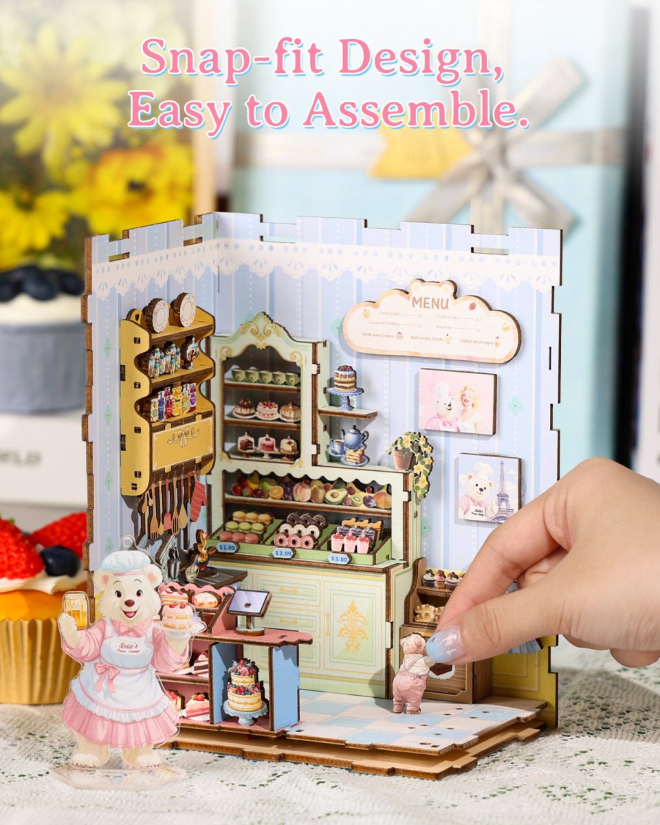 kaayee-book-nook-kit-belle-s-treats-cottage-miniaturhaus image 6