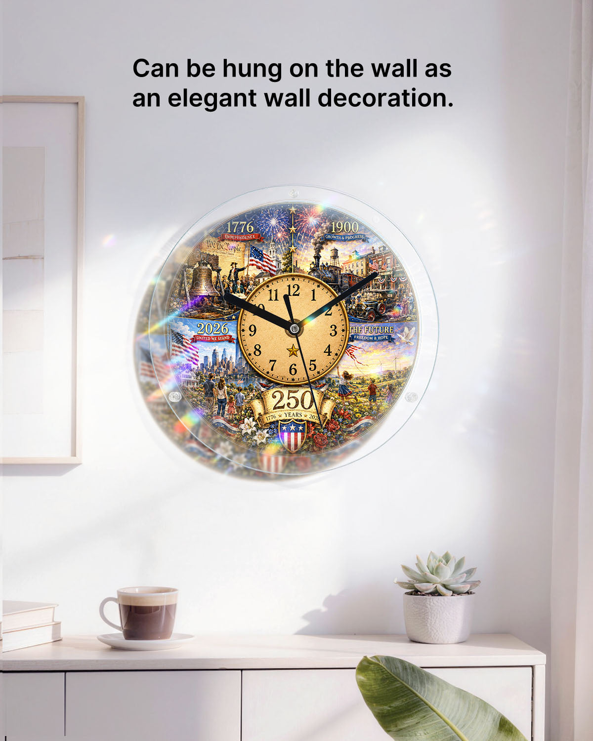kaayee-clock-kit-evolution-of-history-puzzle-uhr-acryl-regular image 5