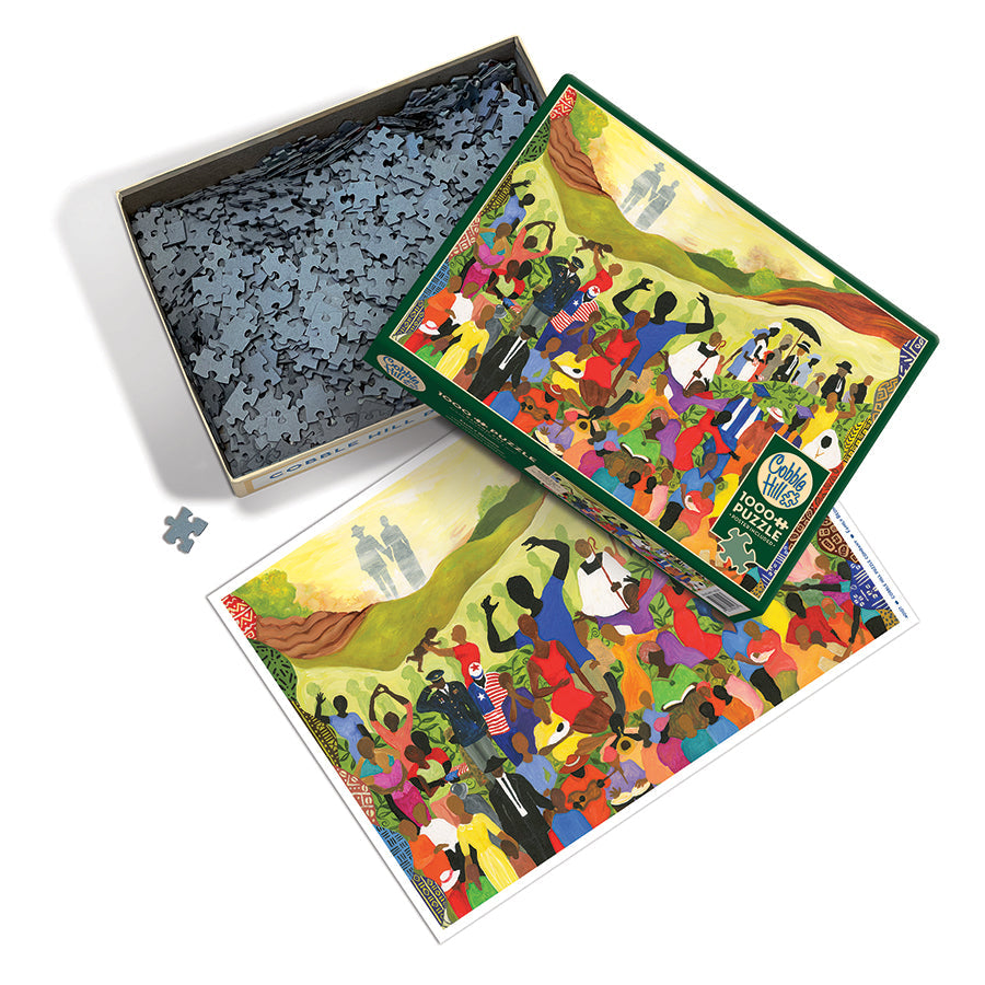 cobble-hill-1000-piece-family-reunion-1000-teile-puzzle-kunst image 3