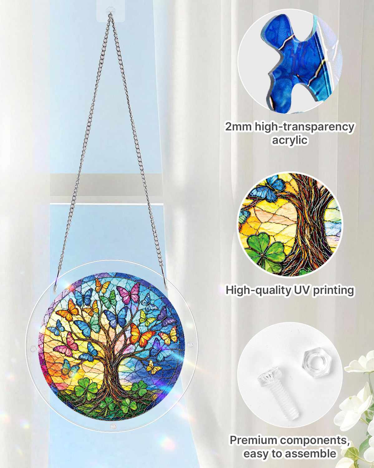 kaayee-suncatcher-puzzle-butterfly-dream-tree-acrylbild-m-20-8-cm image 5