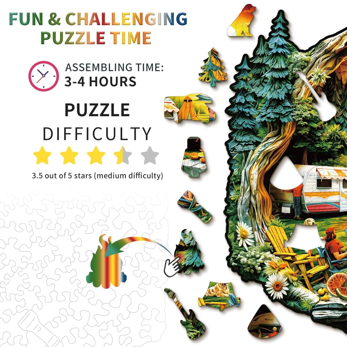 kaayee-wooden-comfortable-campsite-holzpuzzle-gr-e-m image 3