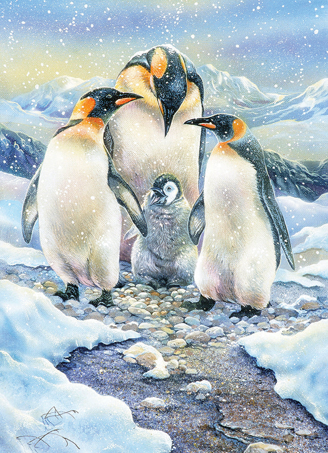 cobble-hill-penguin-family-350-teile-puzzle-pinguine image 2