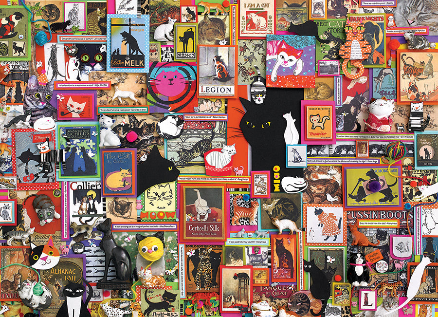 cobble-hill-1000-catsville-puzzle-1000-teile-katzen image 2