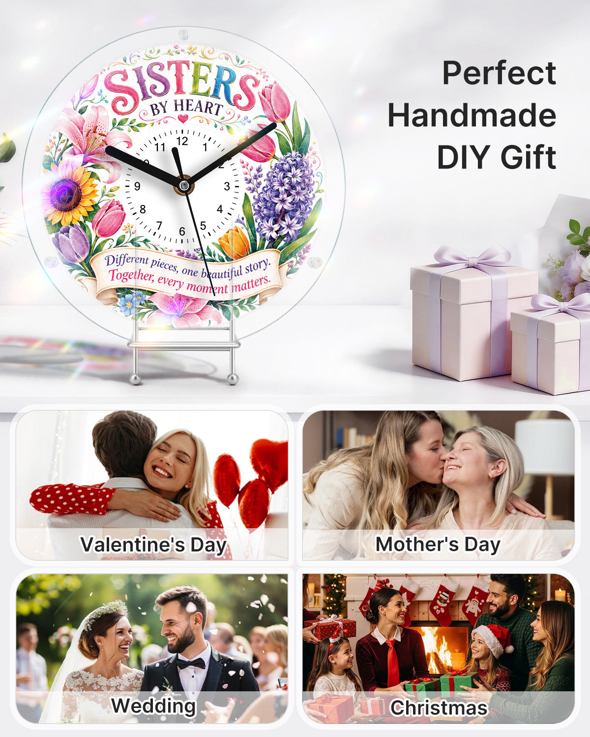 kaayee-for-sisters-puzzleuhr-regular-size-acryl-geschenk image 7