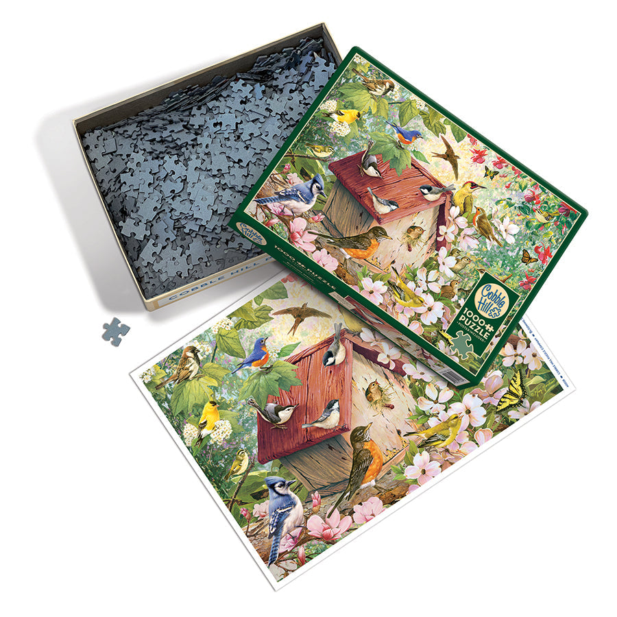 cobble-hill-1000-piece-blooming-spring-puzzle-1000-teile-fr-hling image 3