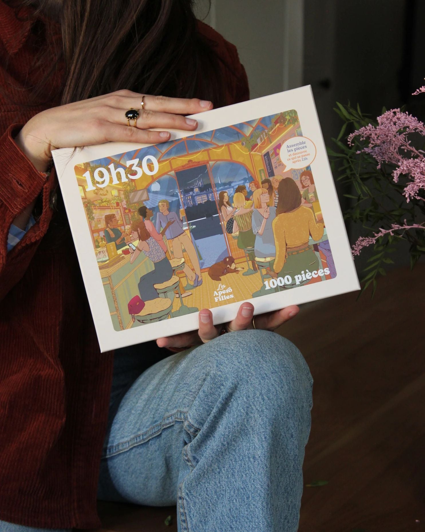 lundi-en-huit-puzzle-les-ap-ro-filles-1000-teile-freunde image 1