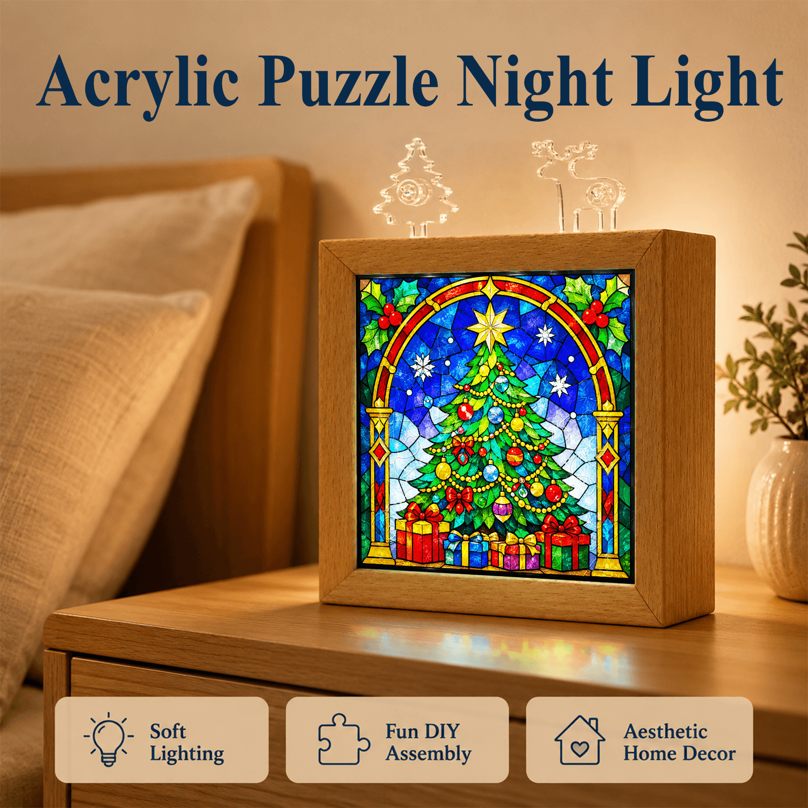 kaayee-night-light-christmas-tree-glow-puzzle-nachtlicht-holz image 6