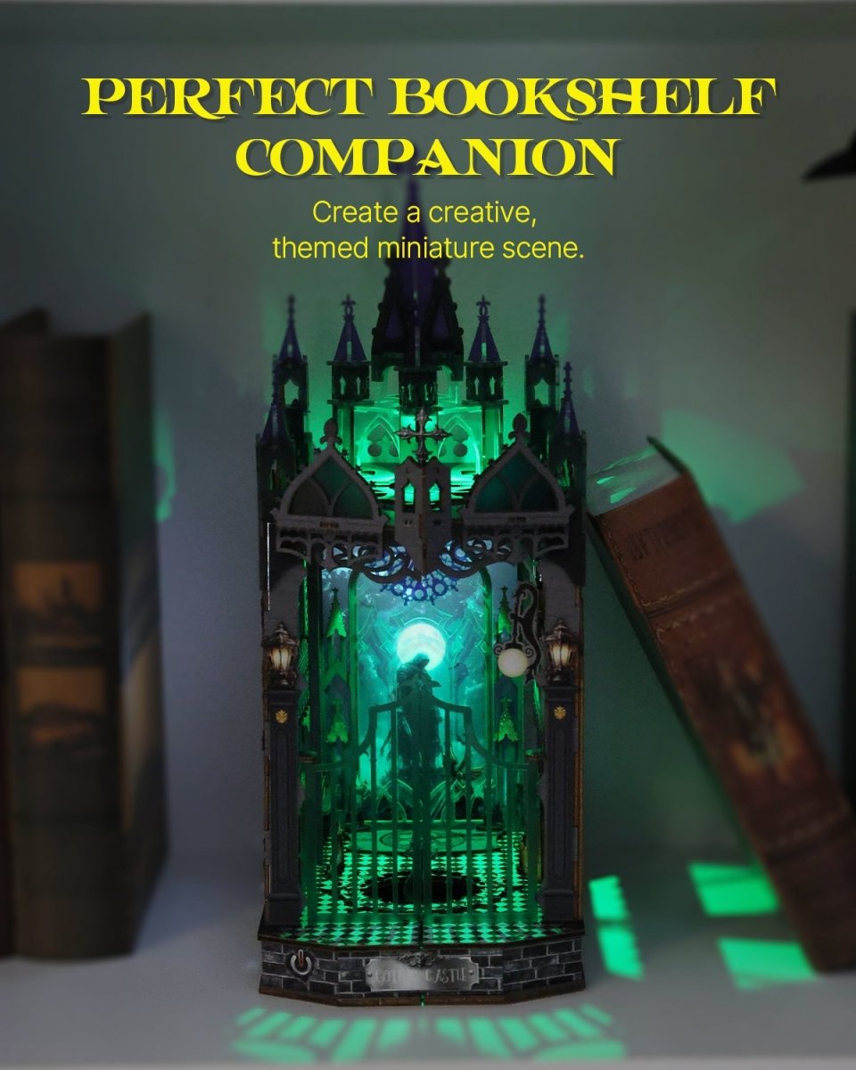 kaayee-book-nook-kit-gothic-castle-3d-puzzle-type-c-version image 2