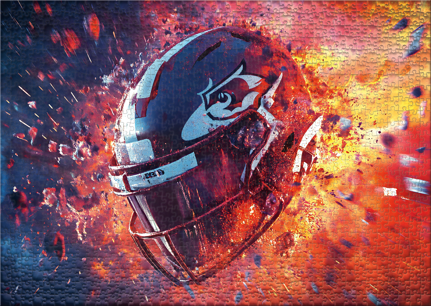 ulmer-puzzleschmiede-puzzle-1000-teile-american-football-puzzle-usa image 2