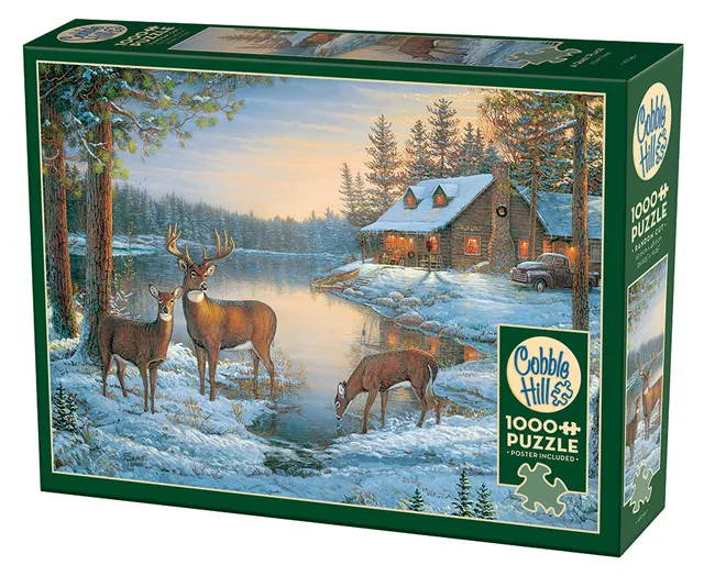 cobble-hill-1000-piece-a-quiet-place-puzzle-1000-teile-winter image 1