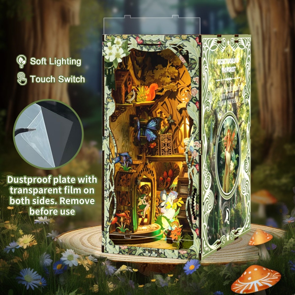 kaayee-forest-sanctuary-book-nook-b-cherregal-deko-wald image 6