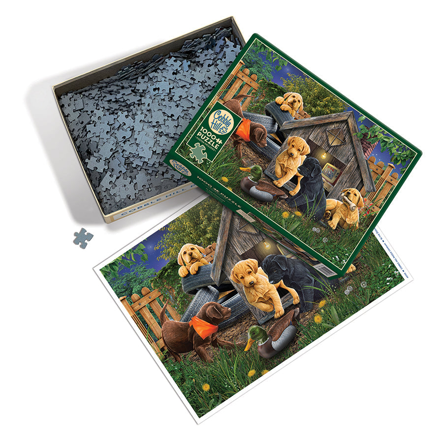 cobble-hill-in-the-doghouse-1000-teile-puzzle-hunde image 3