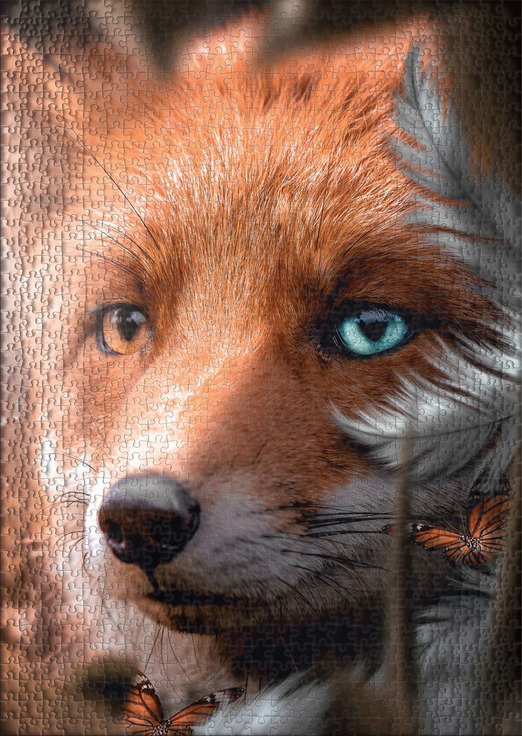 ulmer-puzzleschmiede-listiger-kleiner-freund-puzzle-1000-fuchs image 2