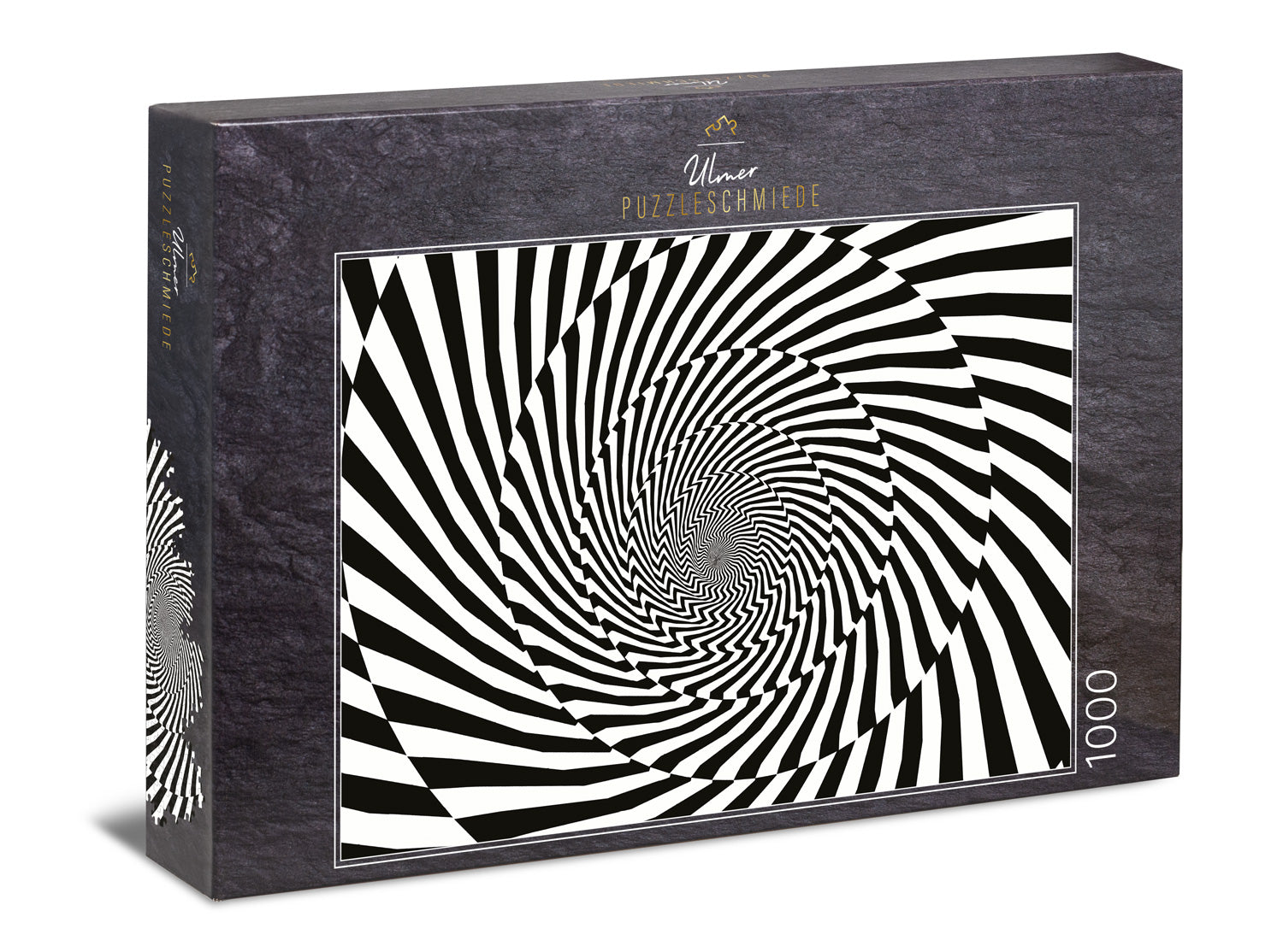 ulmer-puzzleschmiede-wirrwarr-1000-teile-puzzle-schwarz-wei image 1