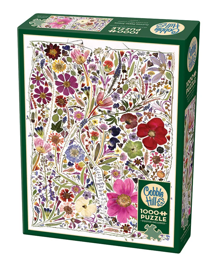 cobble-hill-1000-piece-flower-press-spring-puzzle-blumen image 1