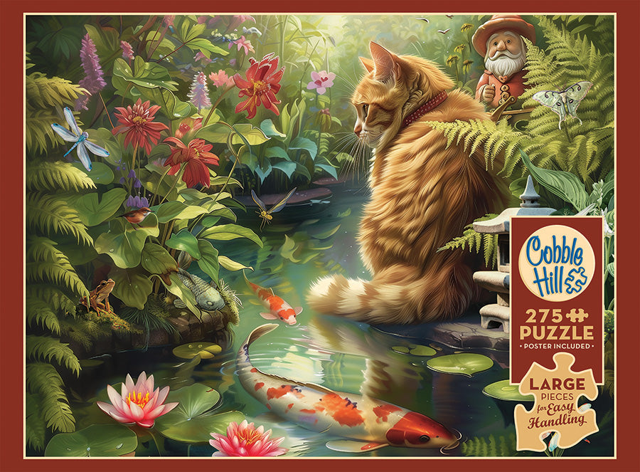 cobble-hill-easy-handling-275-koi-cat-puzzle-275-teile-katze image 3