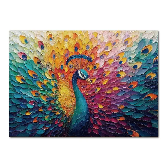 kaayee-cardboard-puzzle-pfau-1000-teile-kartonpuzzle image 1