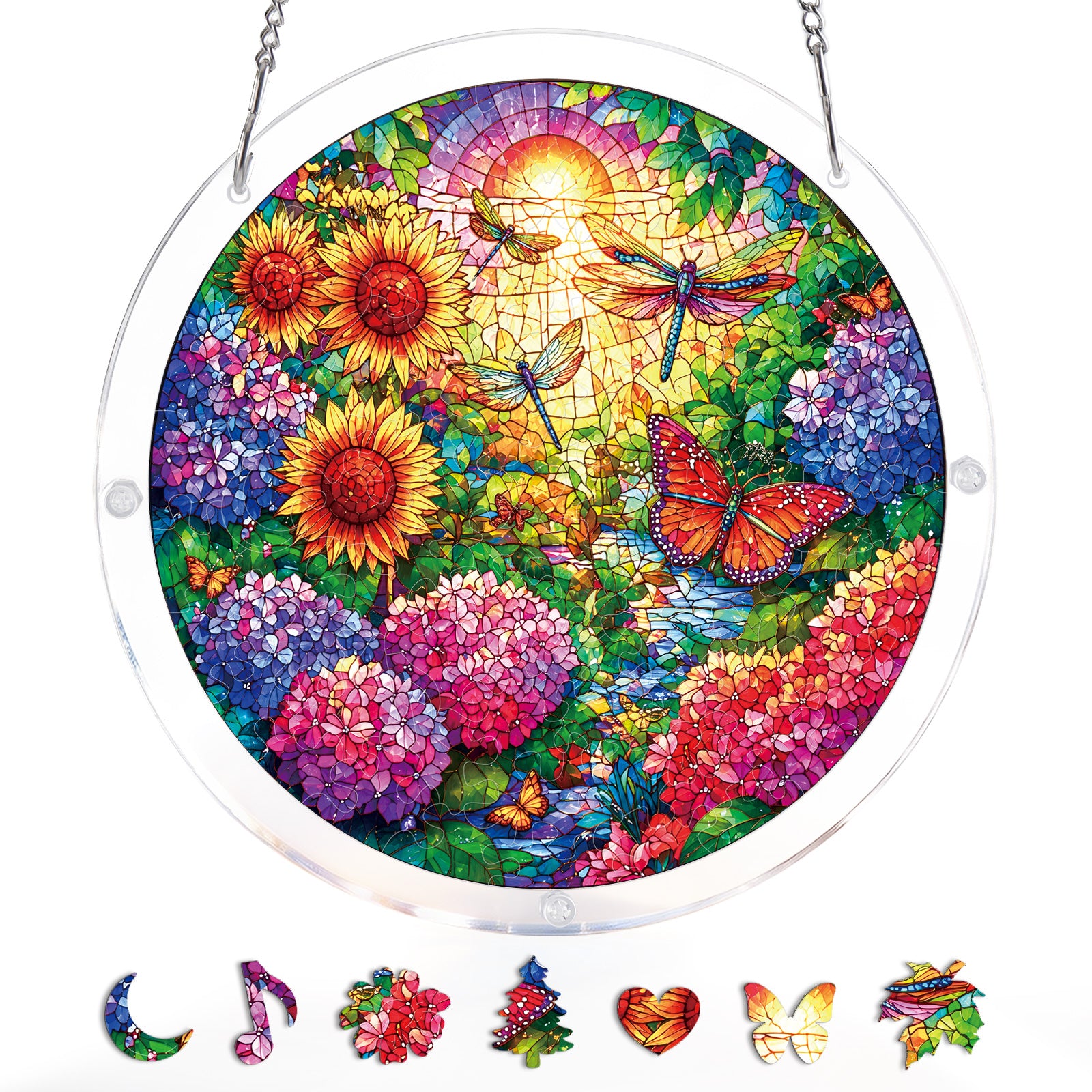 kaayee-golden-butterfly-suncatcher-puzzle-small-acryl image 3