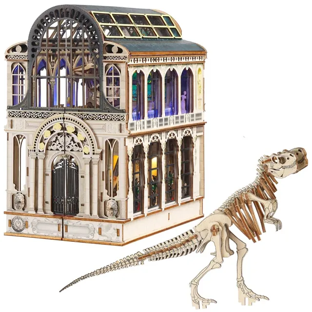 kaayee-book-nook-kit-zoological-museum-miniatur-diy-regal image 1