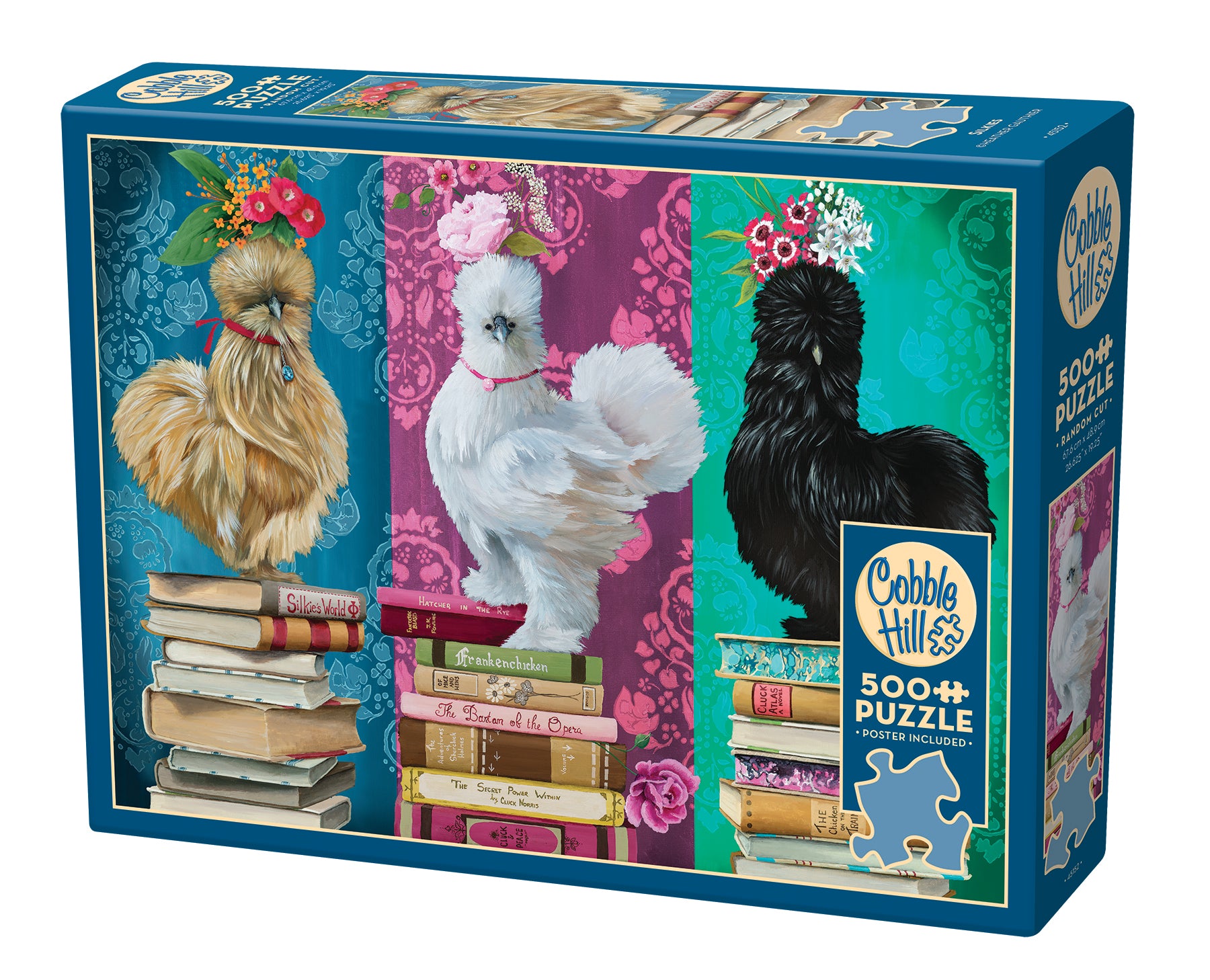 cobble-hill-500-silkies-puzzle-500-teile-h-hner image 1