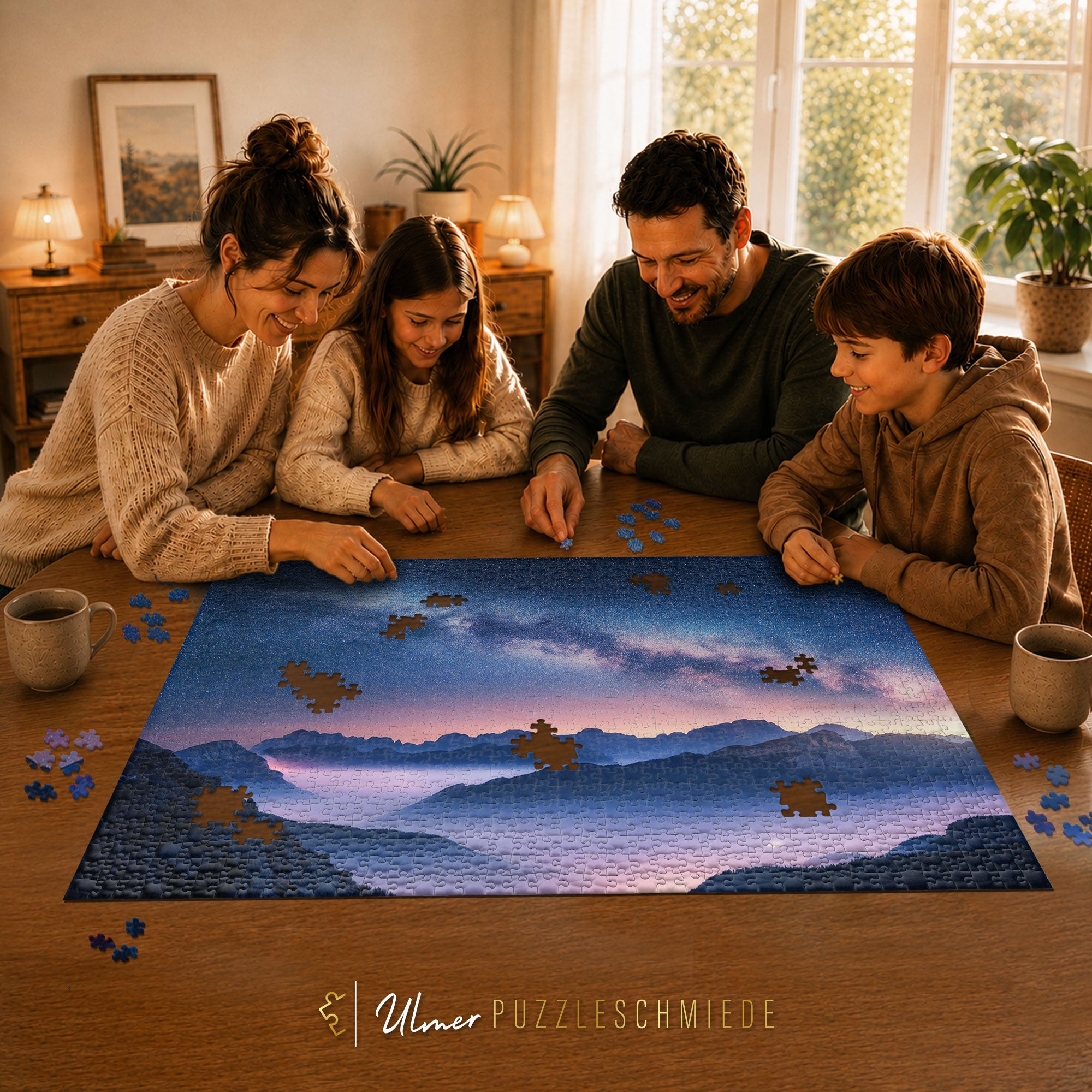 ulmer-puzzleschmiede-puzzle-2000-teile-milchstrasse-weltraum-puzzle image 4