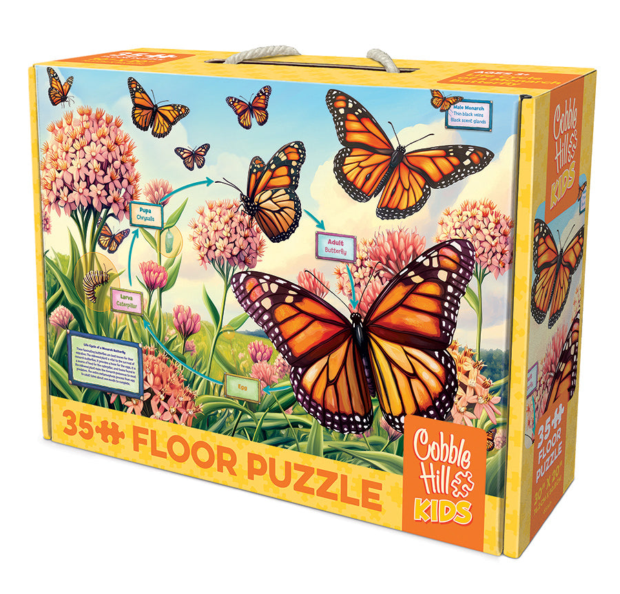 cobble-hill-floor-puzzles-life-cycle-monarch-puzzle-35-teile image 6
