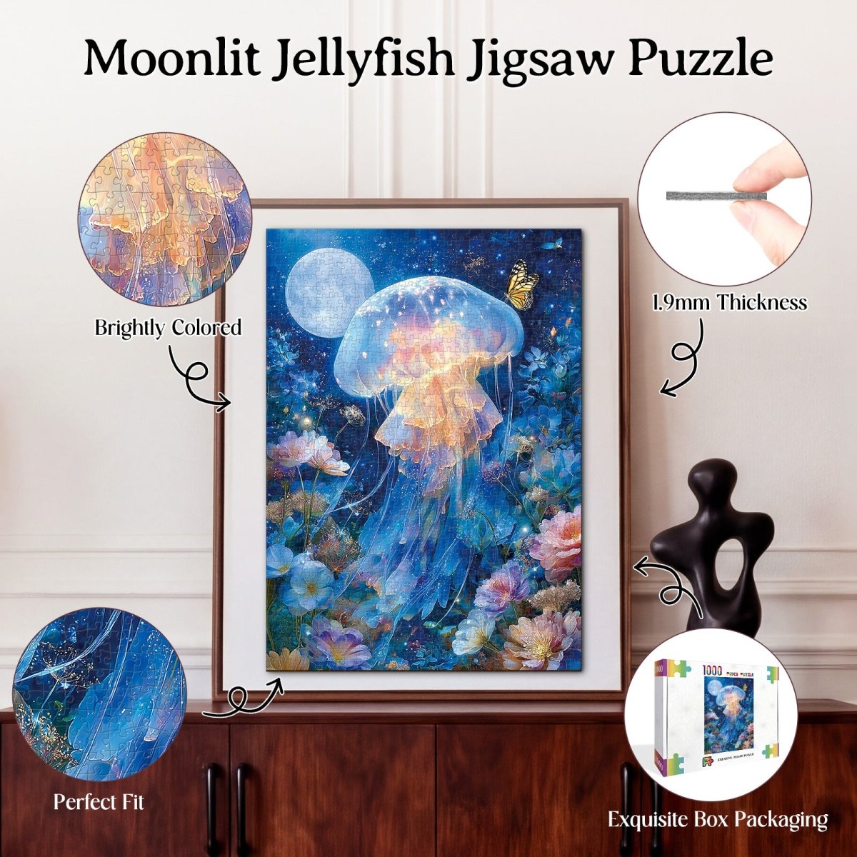 kaayee-moonlit-jellyfish-puzzle-1000-teile-eco-white-board image 3