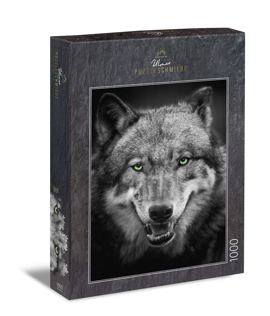 ulmer-puzzleschmiede-canis-lupus-puzzle-1000-teile-wolf image 1