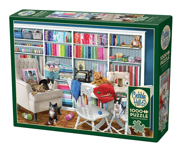cobble-hill-1000-sewing-room-puzzle-1000-teile-n-hzimmer image 1