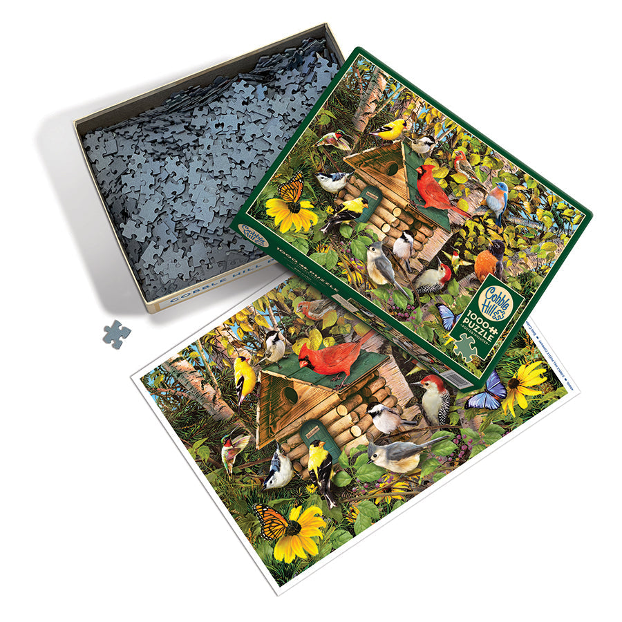 cobble-hill-1000-piece-bird-cabin-puzzle-1000-teile-vogelhaus image 3