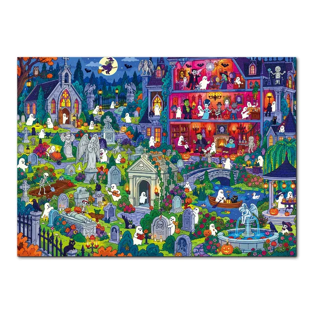 kaayee-ghost-manor-1000-teile-puzzle-standard-edition image 1