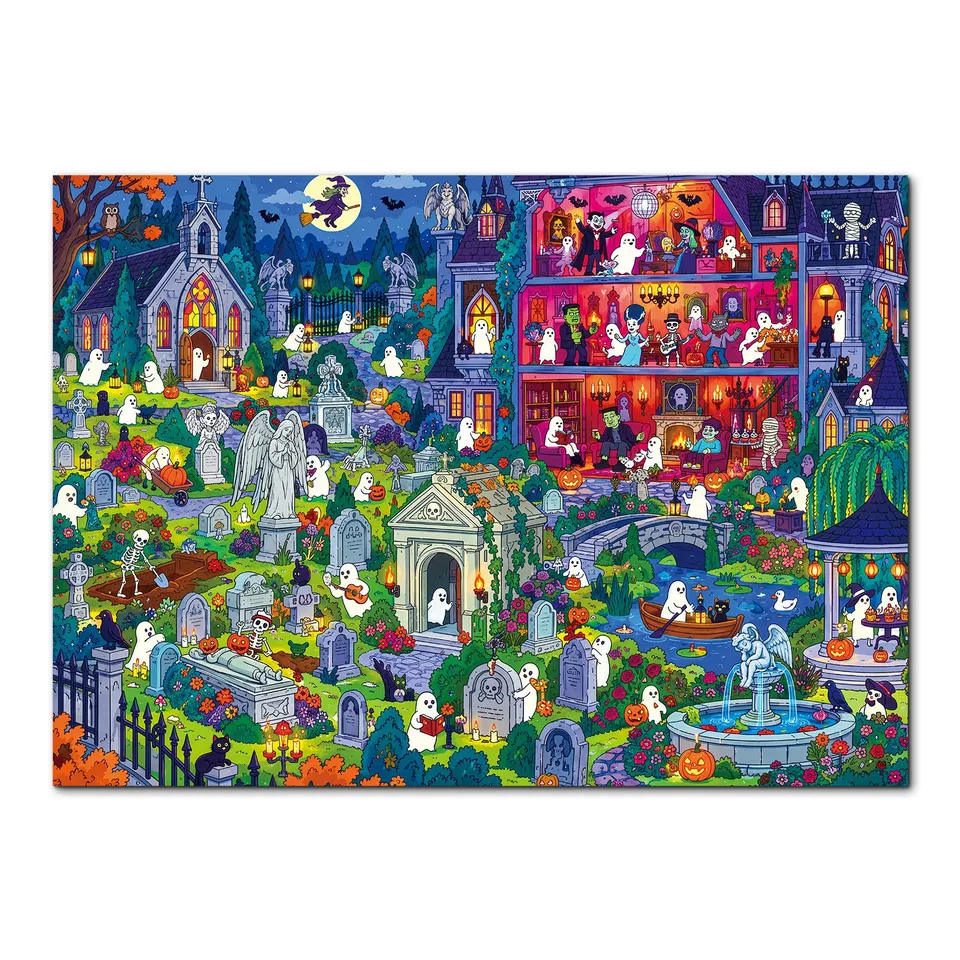 kaayee-ghost-manor-1000-teile-puzzle-standard-edition image 1