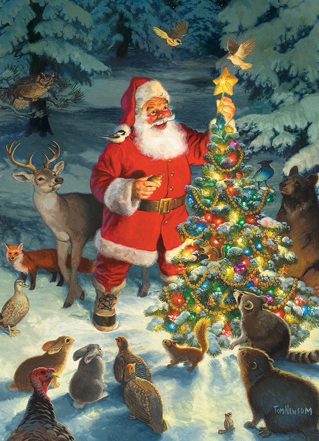 cobble-hill-1000-piece-santa-s-tree-puzzle-1000-teile-weihnachten image 2